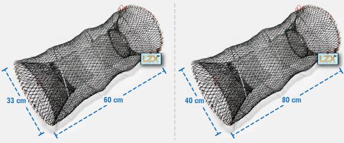 Armadilha Covo Mola com Abertura Lateral - Pesca (peixe, sirí, lagosta, camarão...)