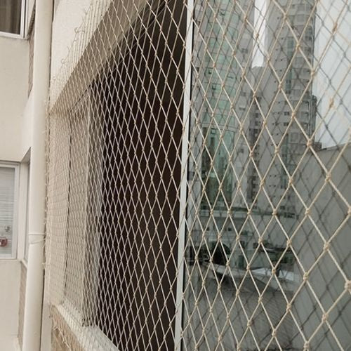 Fardo AREIA malha 5x5 cm - 7 x 35 (245 m²) - para sacada e janela