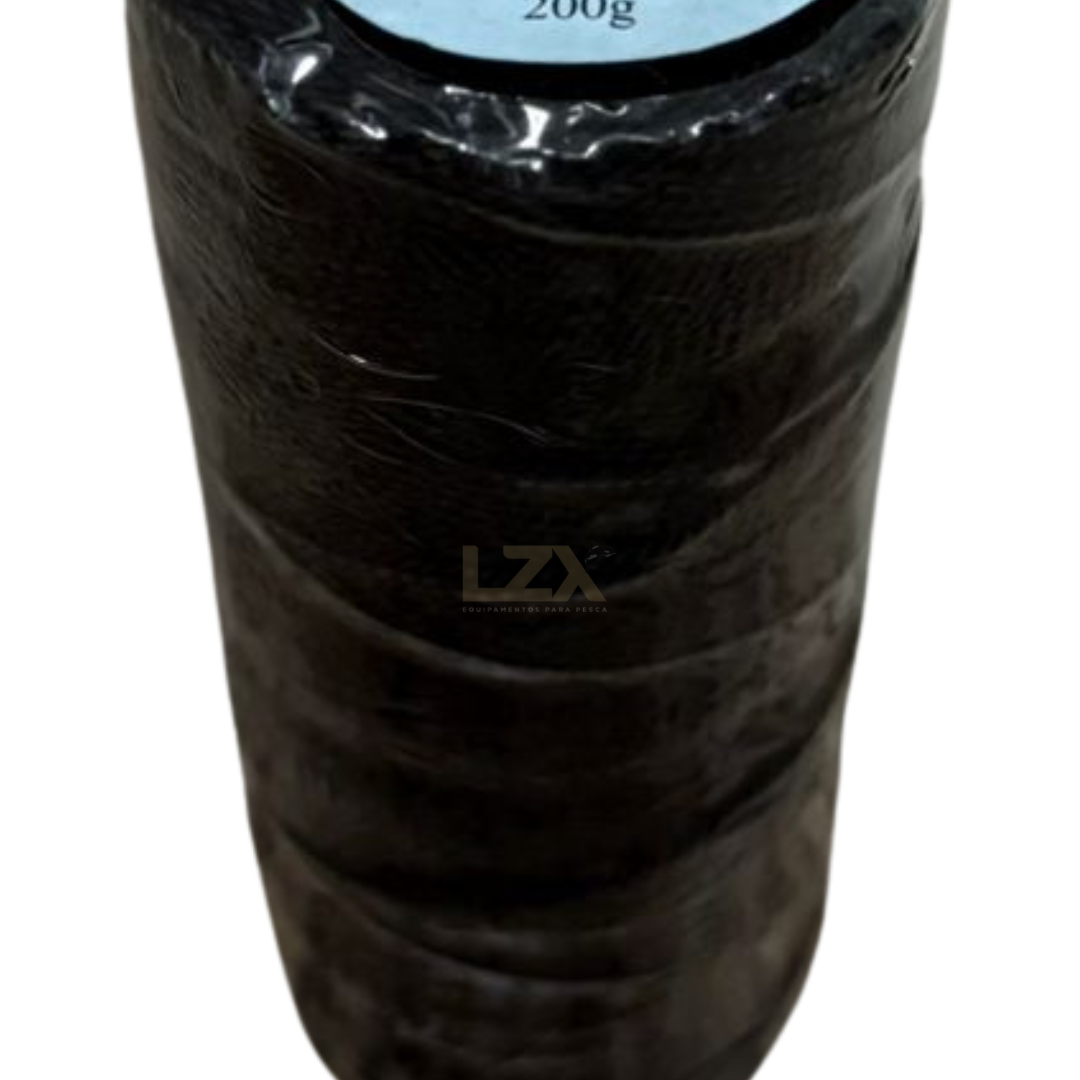 Fio Torcido Nylon Multifilamento 200g (PRETO)