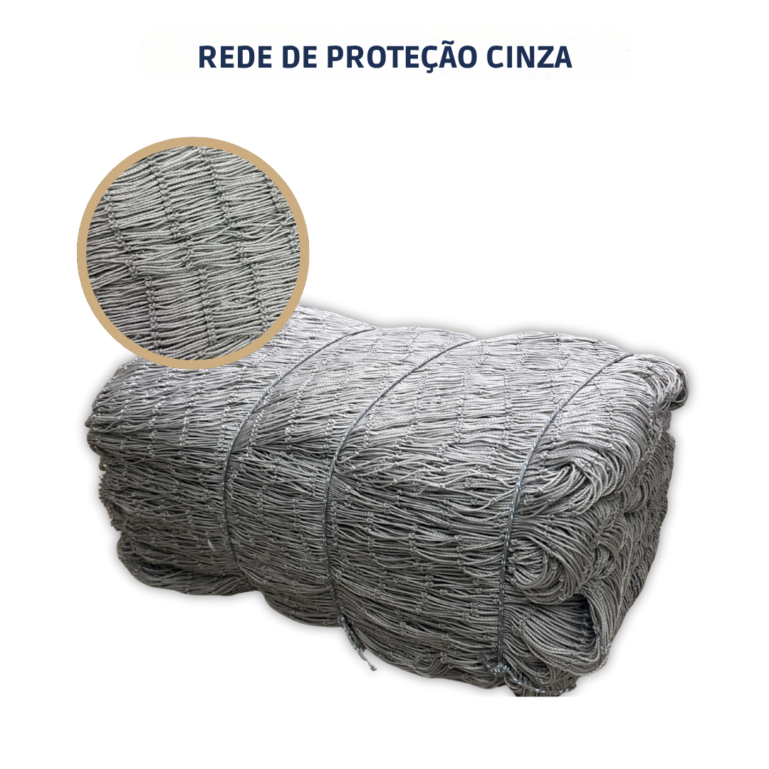 Rede de Proteção 30/21 Cinza