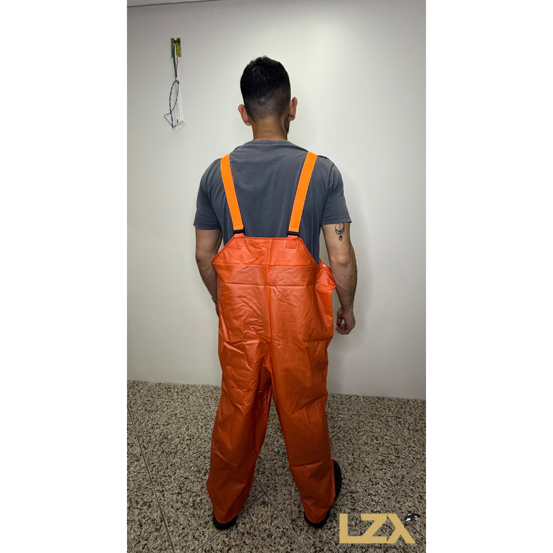 Jardineira Impermeável Laranja