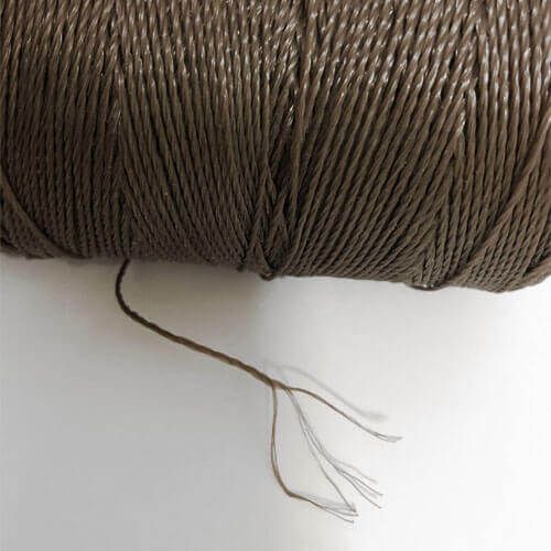Rolo Fio Torcido Polietileno 500 Gr - Marrom