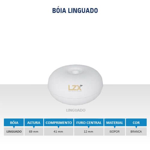 Bóia para Rede de Pesca LINGUADO (100 pçs)