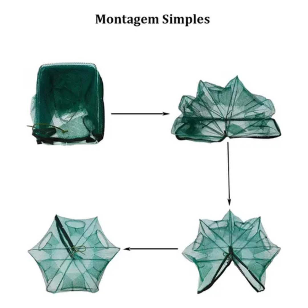 Armadilha Roda Gigante (6, 8, 10, 12 e 16 Furos)