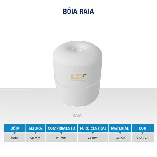 Bóia para Rede de Pesca RAIA (100 pçs)