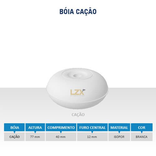 Bóia para Rede de Pesca CAÇÃO (100 pçs)