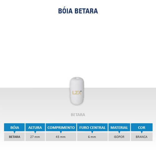 Bóia para Rede de Pesca BETARA (100 pçs)