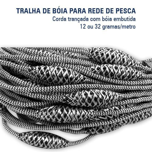 Tralha de Boia para Rede de Pesca