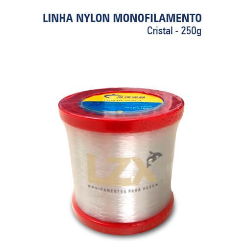 Linha Nylon Mono para Pesca (PA - Poliamida) - Rolo 250 gramas