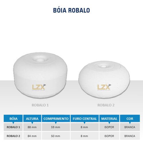 Bóia para Rede de Pesca ROBALO (100 pçs)