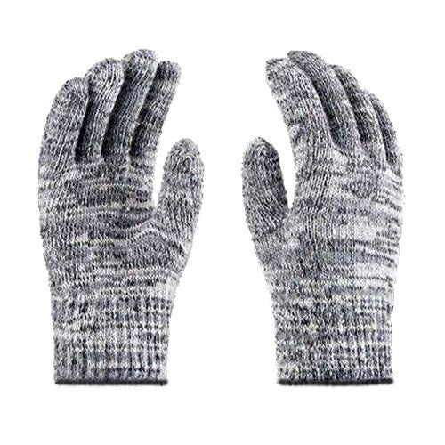 Luva Tricotada Mesclada Algodão e Poliéster 6 fios