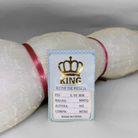 Rede Pesca Mono - Fio 0.90 (Branco)