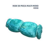 Rede Pesca Mono - Fio 0.55 (VERDE)