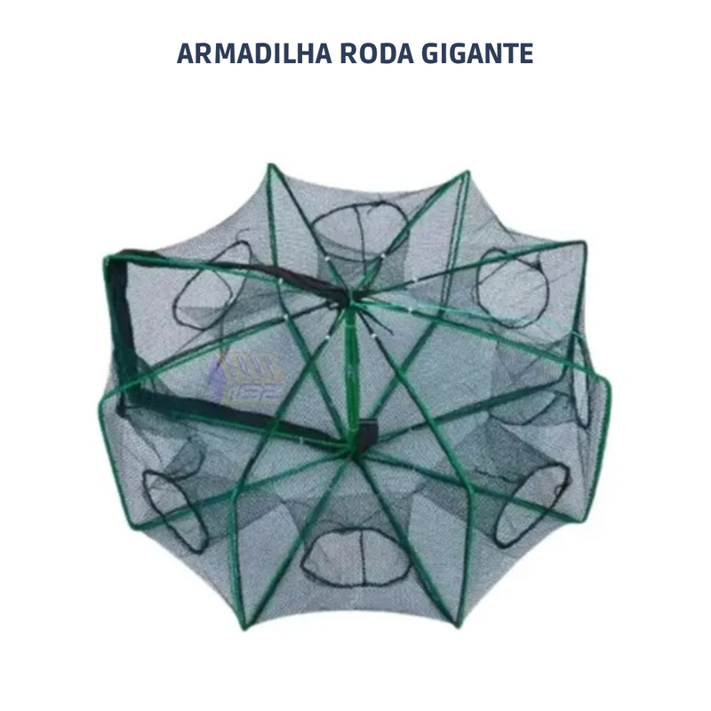 Armadilha Roda Gigante (6, 8 e 10 Furos)