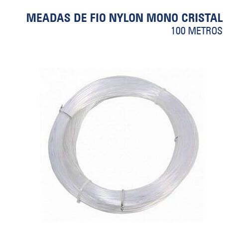 Meadas de Fio Nylon Mono Cristal