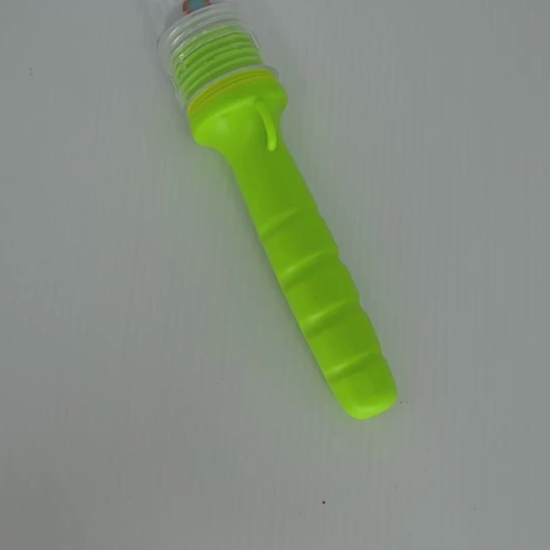 Sinalizador Náutico Pisca Espinhel em Led com Luz Strobo Colorida - 2 pilhas D - Verde